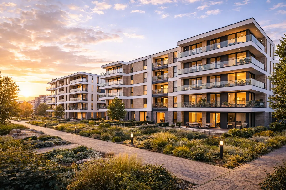 Complexe immobilier moderne au Maroc